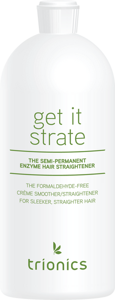 Enzyme shop hair straightening