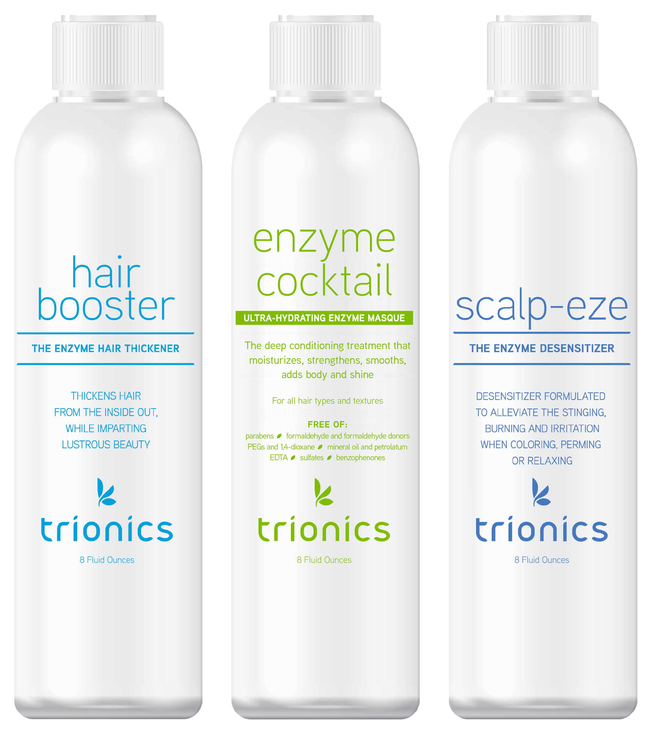 Essentials 3-Pack – Trionics Hair Care